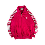 Vintage Adidas Sportjacke 90s Firebird Rosa D4 S-M