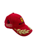 90s Ferrari Cap Canti Wine Rot One Size