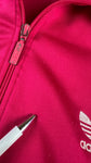 Vintage Adidas Sportjacke 90s Firebird Rosa D4 S-M