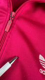 Vintage Adidas Sportjacke 90s Firebird Rosa D4 S-M