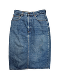 80s Levi’s Jeans Bleistiftrock Orange Tab Blau
