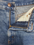 80s Levi’s Jeans Bleistiftrock Orange Tab Blau