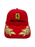 90s Ferrari Cap Canti Wine Rot One Size