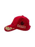 90s Ferrari Cap Canti Wine Rot One Size