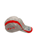 00s Racing Cap Vodafone x McLaren Lewis Hamilton Mit Unterschrift Silber Rot One Size