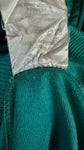 Vintage Adidas Sportjacke 90s Made In Singapore Grün/Türkis D5 M-L