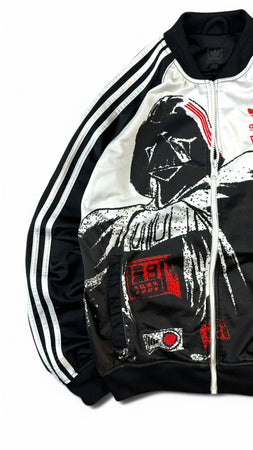 Adidas x Star Wars Sportjacke 2009 Darth Vader Originals Sonderedition Schwarz Weiß M