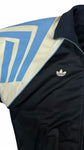 Vintage Adidas Sportjacke 90s Schwarz Blau D6 M-L