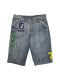 2000s Brazil Denim Jorts Patches "League of Casucci"