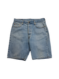 1995 Levis Denim Shorts 676 Orange Tab Hellblau
