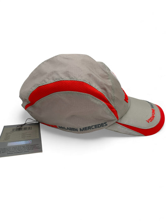 00s McLaren Team Cap Vodafone Deadstock Silber Rot One Size