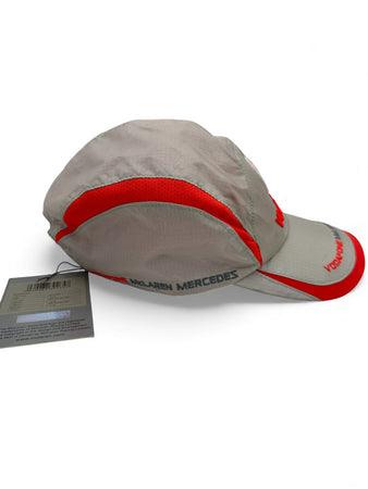 00s McLaren Team Cap Vodafone Deadstock Silber Rot One Size