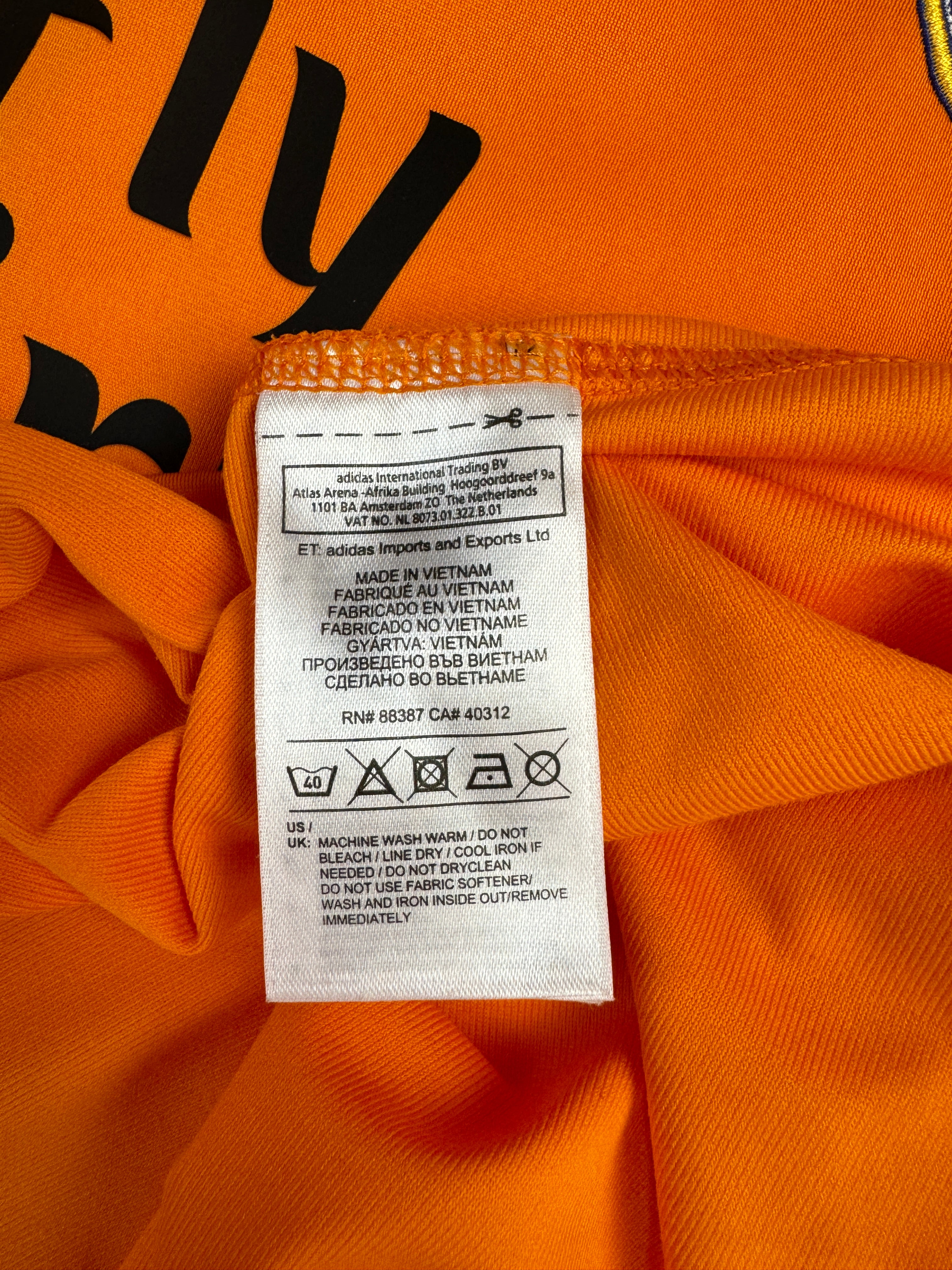 Adidas Trikot Real Madrid 2013/14 #23 Orange XL