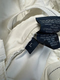 90s Ralph Lauren Heavy Cotton Canvas Shorts Weiß