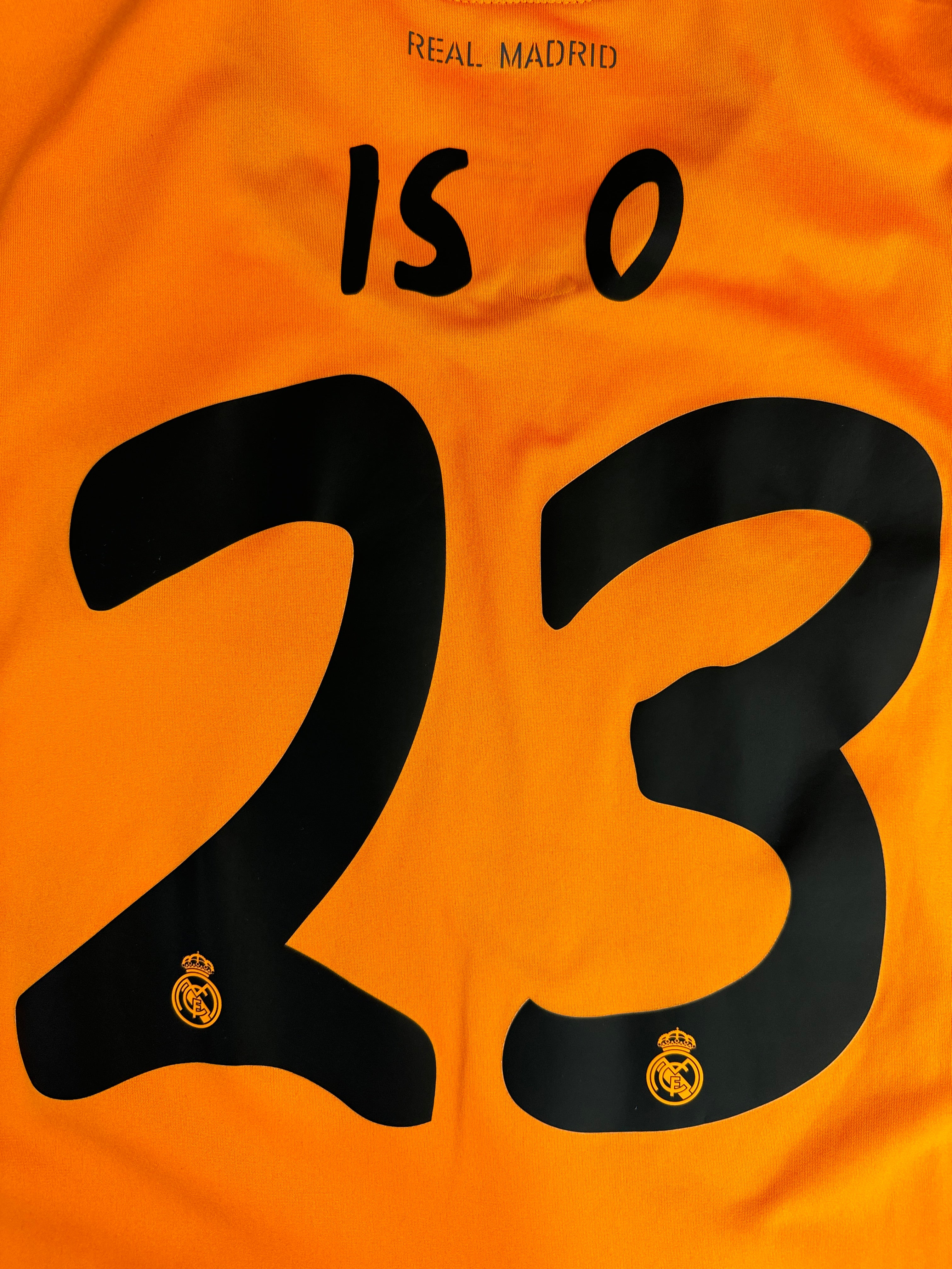 Adidas Trikot Real Madrid 2013/14 #23 Orange XL