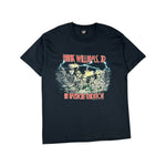 Vintage Screen Stars Shirt 1993 Hank Williams Jr. "An American Tradition" Tour Single Stitch Made In USA Schwarz XL
