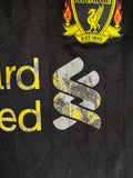 Adidas Trikot Liverpool Standard Chartered 2010/11 Schwarz Gelb XL-XXL