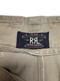 90s RRL Cargo Shorts Ideal Zip Made In USA Braun