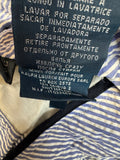 90s Ralph Lauren Seersucker Shorts Suffield Fit Gestreift Blau Weiß