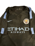 Nike Trikot Manchester 2017/18 Etihad Airways Agüero #10 Schwarz M