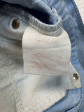 80s Levi’s Denim Skirt White Tab Hellblau