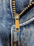 1986 Levi’s Denim Midi Skirt Orange Tab Blau