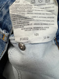 1986 Levi’s Denim Midi Skirt Orange Tab Blau