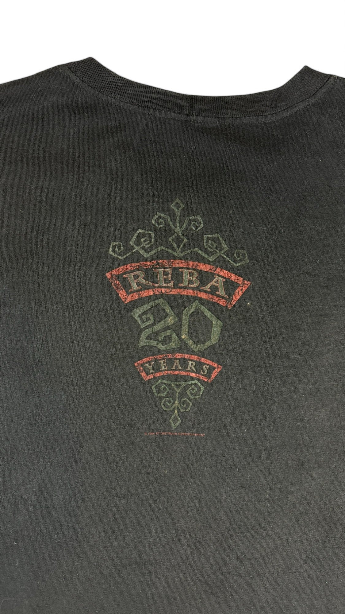 Vintage Shirt 1996 Reba McEntire 20 Years Single Stitch Sleeve Schwarz XL-XXL - RareRags