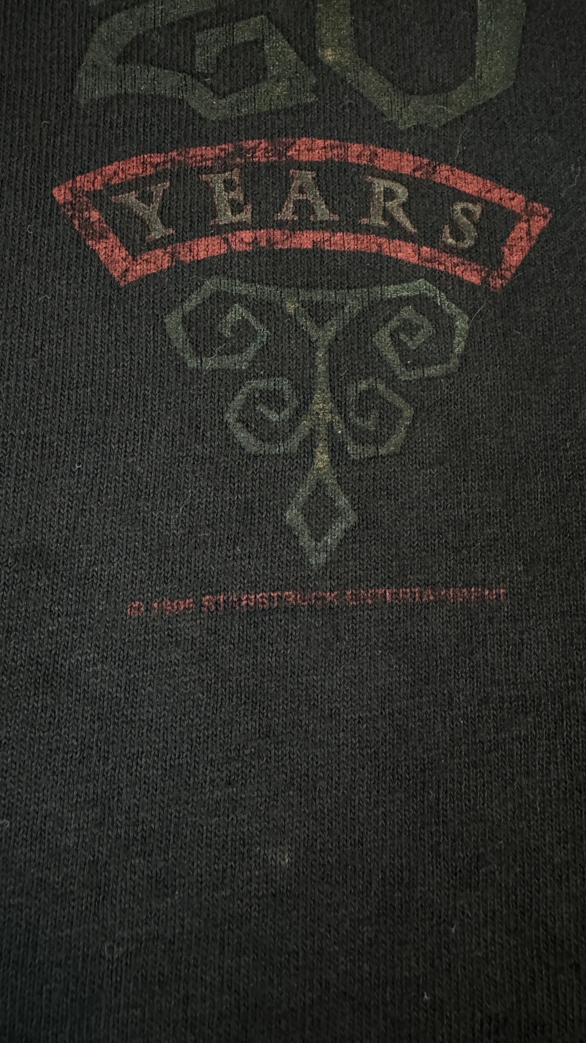 Vintage Shirt 1996 Reba McEntire 20 Years Single Stitch Sleeve Schwarz XL-XXL - RareRags