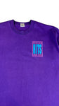 Vintage Fruit Of The Loom Shirt 1993 Barry-Manilow Greatest-Hits Tour Single Stitch Made In USA Lila XL