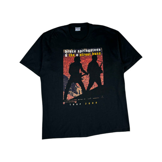 Vintage Allsport Maxweight Shirt 2000 Bruce Springsteen And The E Street Band Tour Single Stitch Made In USA Schwarz XXL