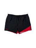 90s Adidas Shorts Schwarz Rot