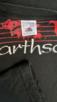 Vintage Fruit Of The Loom Shirt 90s "earthsong" Single Stitch Made In Canada Schwarz XL