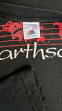 Vintage Fruit Of The Loom Shirt 90s "earthsong" Single Stitch Made In Canada Schwarz XL