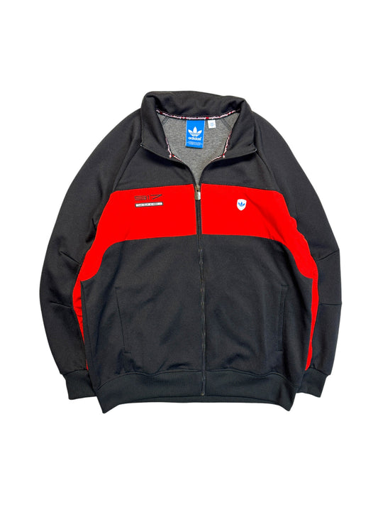 2012 Adidas Sportjacke Porsche "917 twenty four hours" Schwarz Rot L