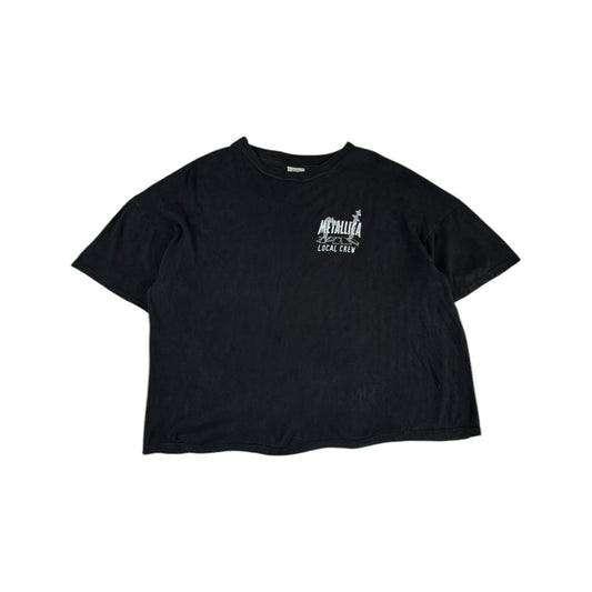 Vintage Tour Shirt 1996 Metallica "Poor Touring Me" Local Crew Schwarz XL