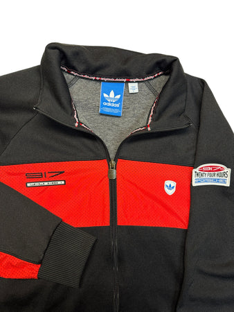 2012 Adidas Sportjacke Porsche "917 twenty four hours" Schwarz Rot L