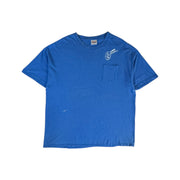 Vintage Hanes Shirt 90s Arizona Bluegrass Association "grows in the desert" Single Stitch Blau 2XL