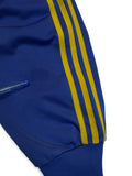 90s Adidas Sportjacke Firebird Blau Gelb D7 L