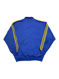 90s Adidas Sportjacke Firebird Blau Gelb D7 L