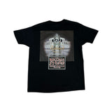 Vintage Hanes Shirt 1998 The Rolling Stones Bridges To Babylon Tour Schwarz L
