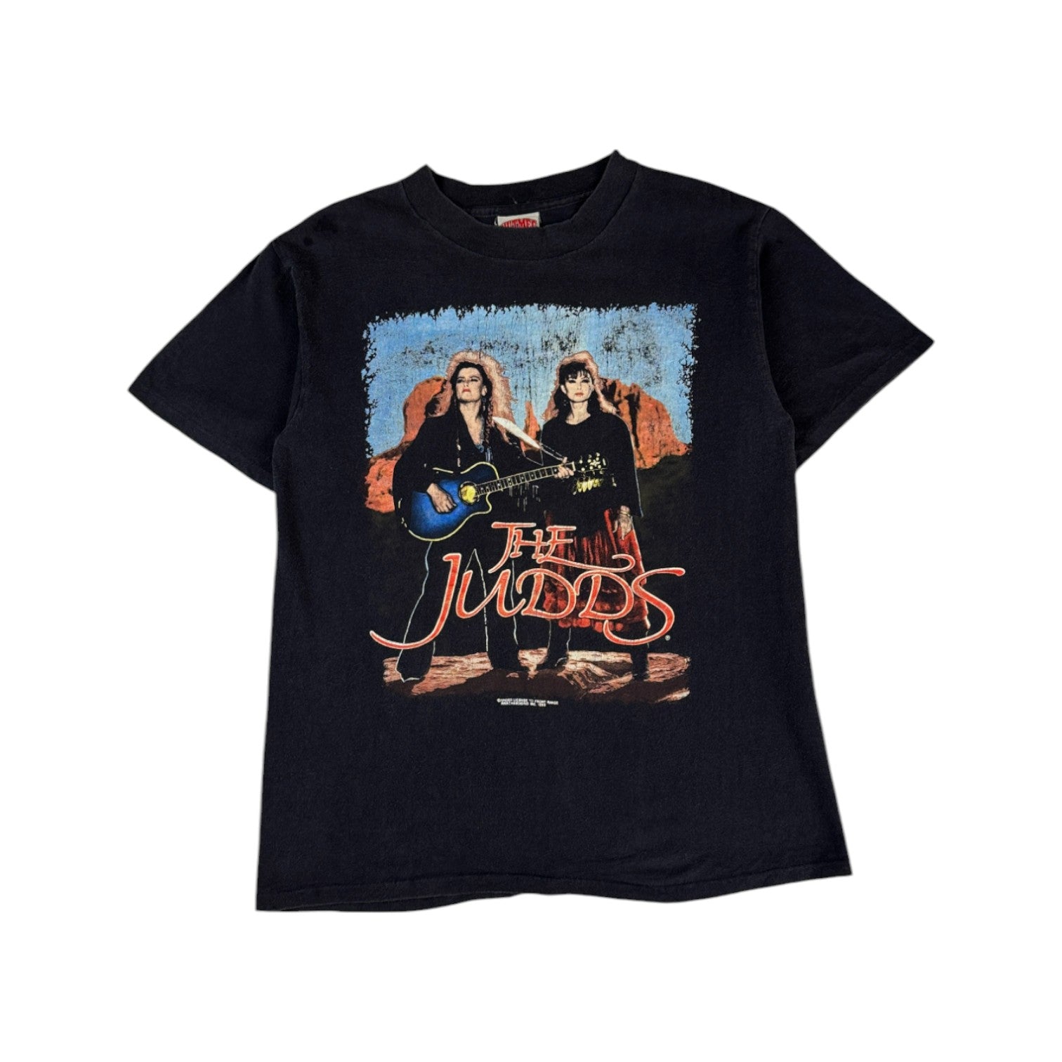 Vintage Nutmeg Shirt 1991 The Judds Farewell Tour Single Stitch Made In USA Schwarz M