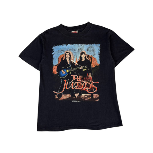 Vintage Nutmeg Shirt 1991 The Judds Farewell Tour Single Stitch Made In USA Schwarz M