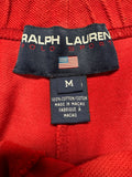 90s Polo Sport By Ralph Lauren Piqué Batik Rot