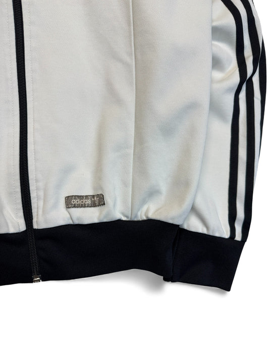 2003 Adidas Sportjacke Retro Beckenbauer Weiß Schwarz S