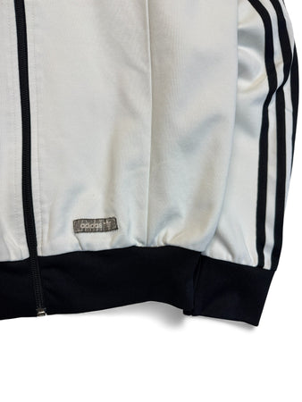 2003 Adidas Sportjacke Retro Beckenbauer Weiß Schwarz S