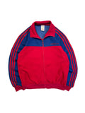 80s Adidas Sportjacke Steaua Bukarest 1986 Europapokalmeister Template Made In Yugoslavia Rot Blau M-L
