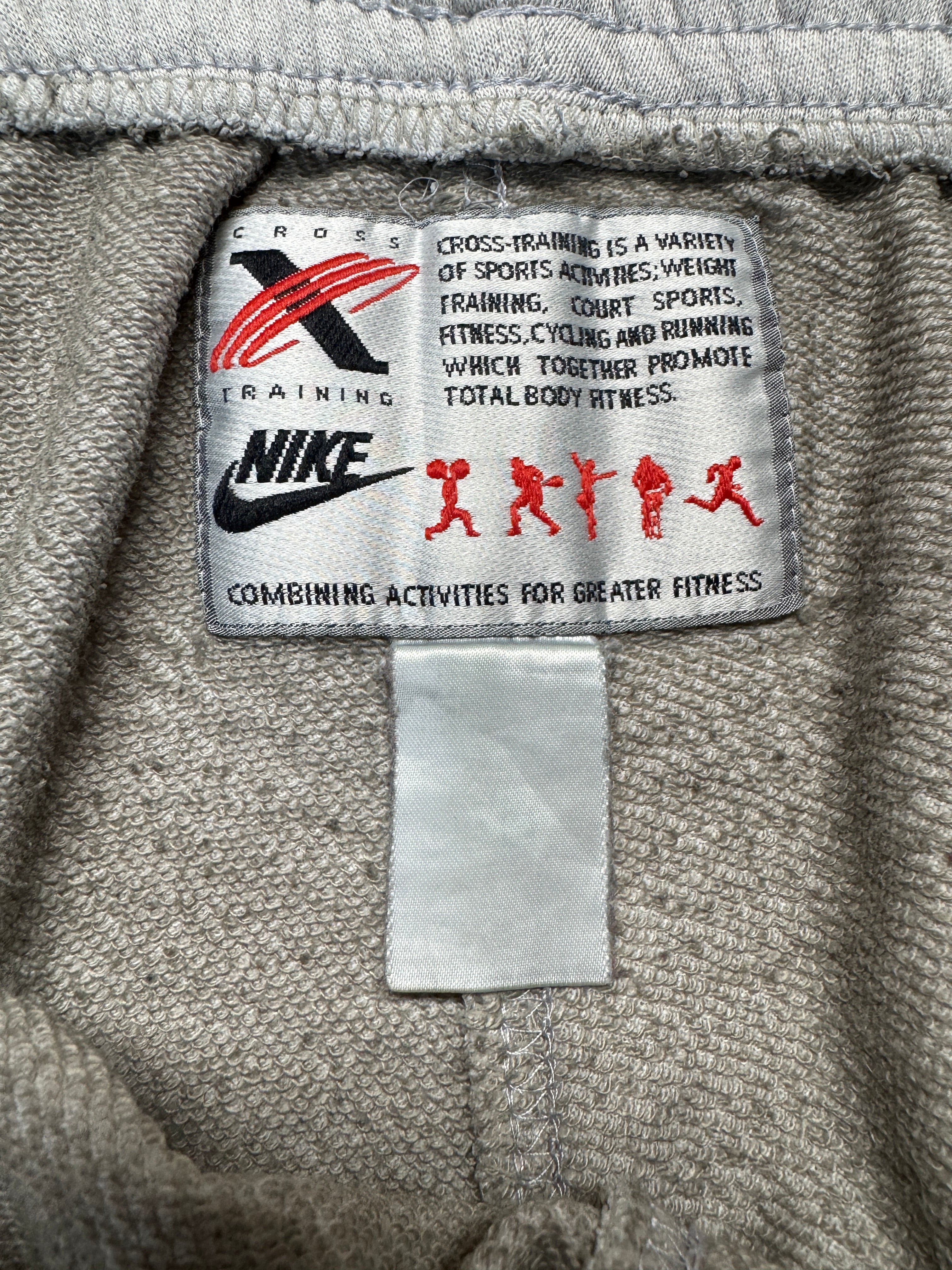 90s Nike Cross Training Sweatshorts Grau