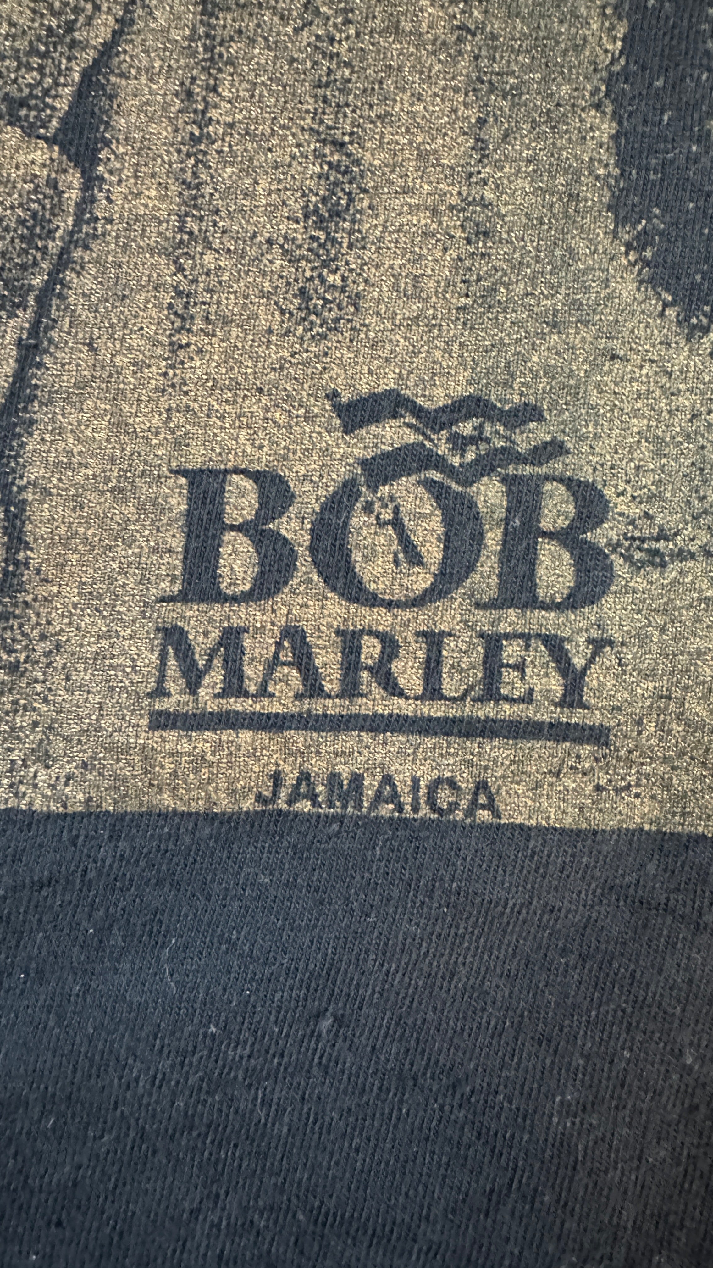 Vintage Sun Island Shirt 1996 Bob Marley Legend Single Stitch Schwarz XL