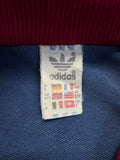 80s Adidas Sportjacke Steaua Bukarest 1986 Europapokalmeister Template Made In Yugoslavia Rot Blau M-L